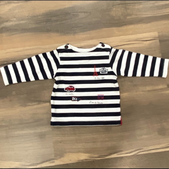 Jacadi l/s boatneck sweatshirt